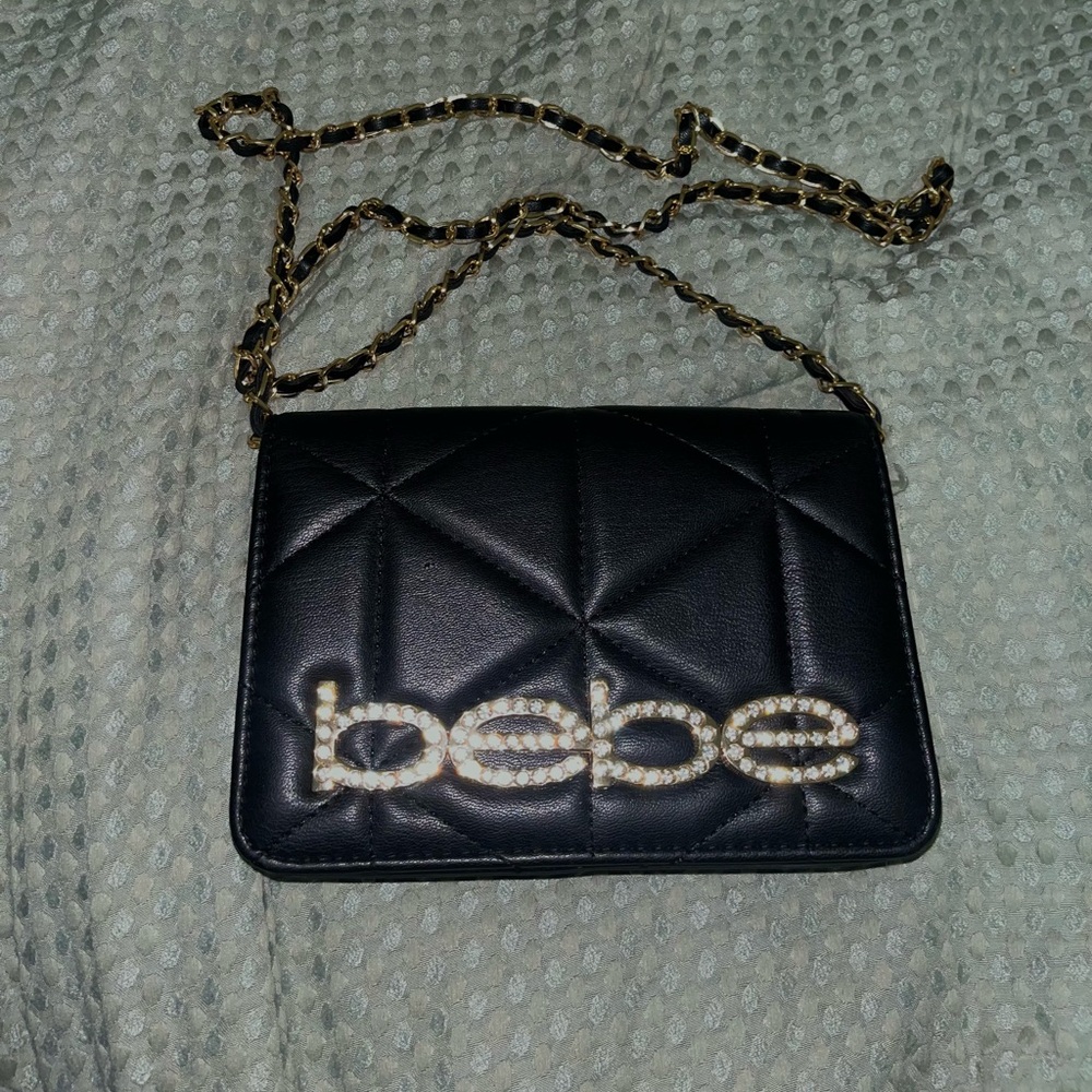 New Black Bebe Purse